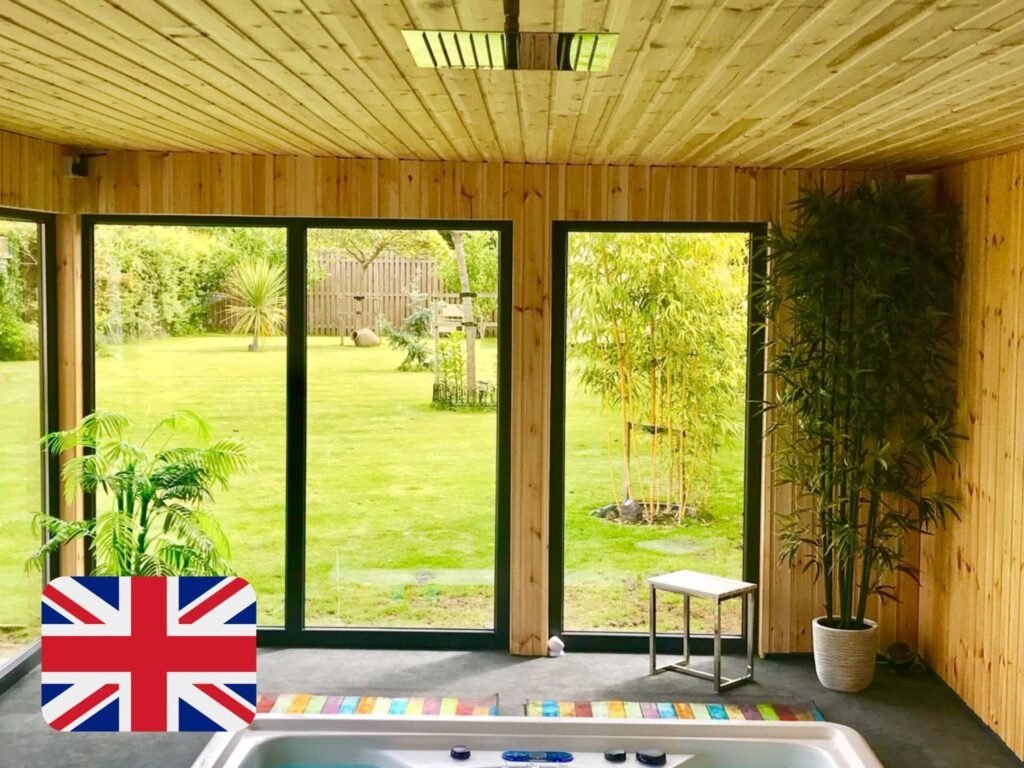 SIPS GARDEN POOL INTERIOR NATURAL WOOD