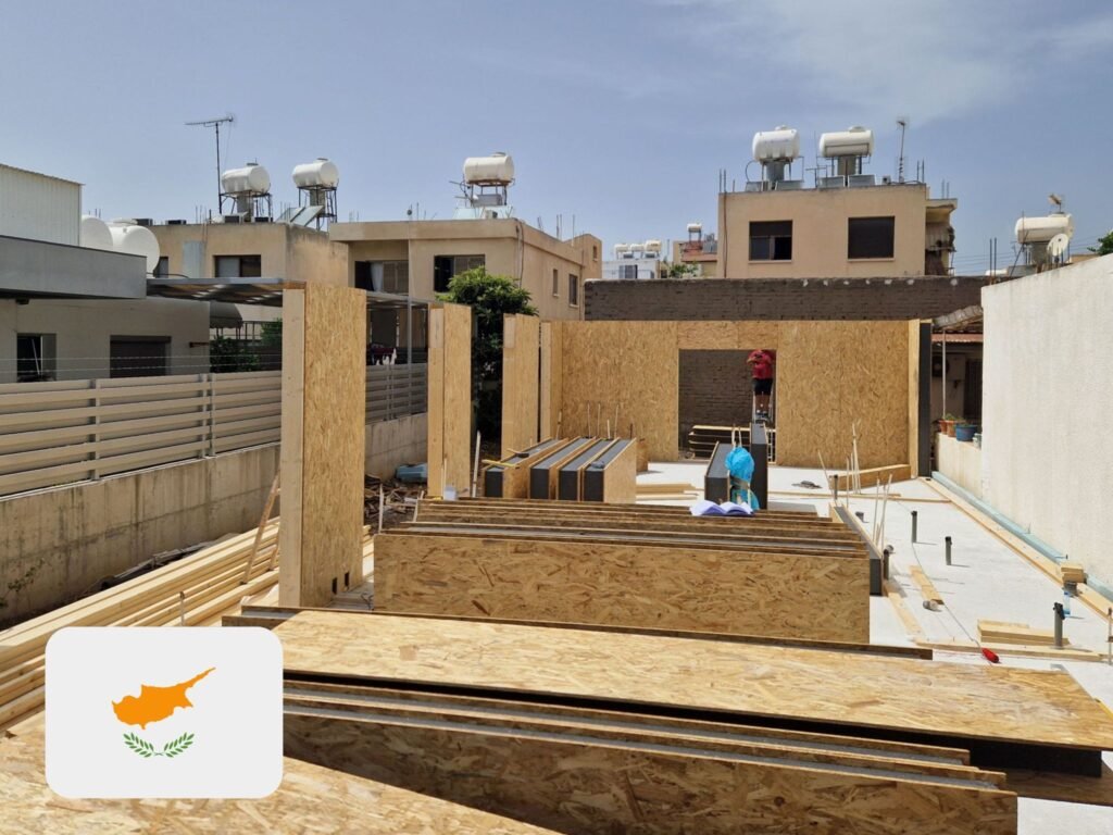 SIPS HOUSE INSTALLATION CYPRUS
