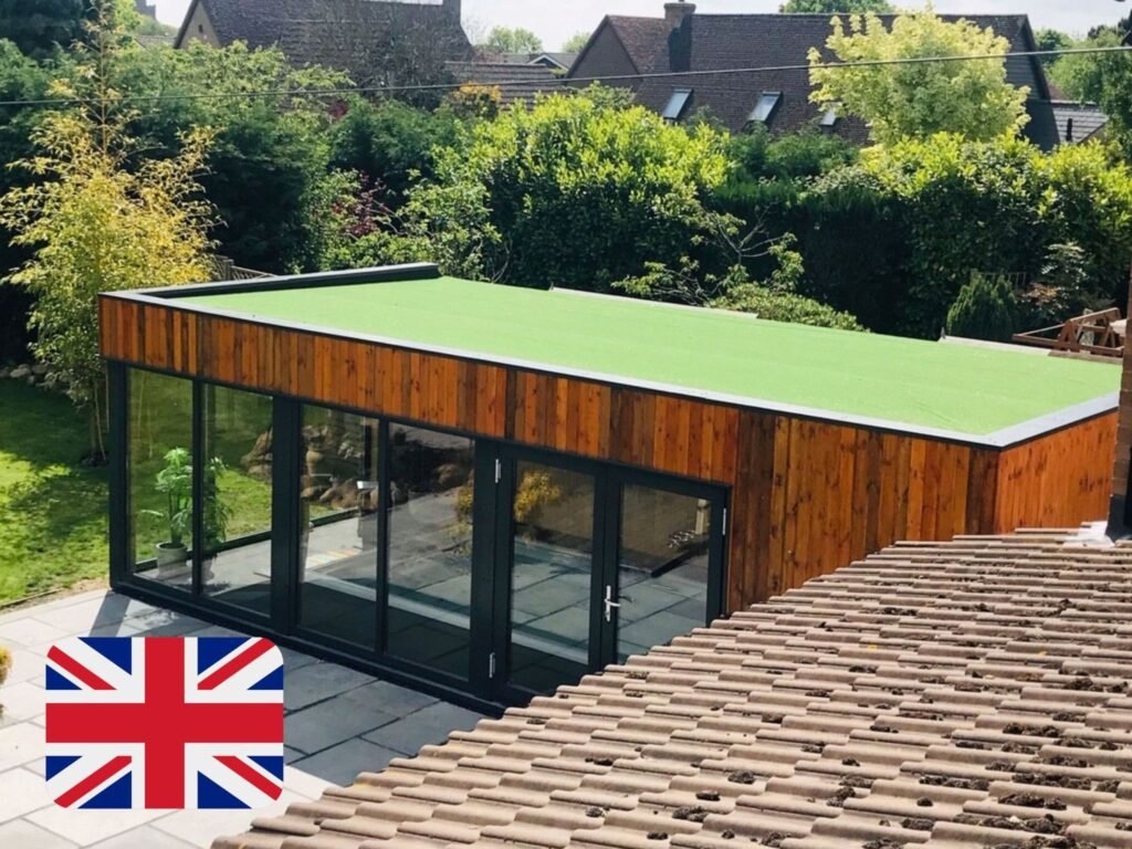 UK GARDEN ROOM SIPS INSTALLED EXTERIOR